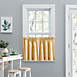 Ellis Curtain Lisa Solid 56"x24" Tailored Tiers, Front