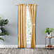 Ellis Curtain Lisa Solid 56"x63" Tailored Panel Pair Curtains, Front