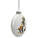 Northlight Norman Rockwell Painting Christmas Glass Disc Ornament Set of 3, alternative image