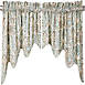 Ellis Curtain Paisley Prism 100"x30" Lined Duchess Valance, Front