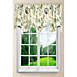 Ellis Curtain Brissac Floral 70"x17" Lined Scallop Valance, Front