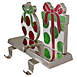 Northlight Red and Green Ornament and Gift Christmas Stocking Holder - Set of 2, alternative image