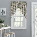 Ellis Curtain Madison Floral 58"x36" Tailored Swag, Front