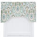 Ellis Curtain Paisley Prism 50"x15" Lined Arch Valance, Front