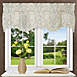 Ellis Curtain Blissfulness 50"x15" Lined Scallop Valance, Front