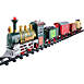 Northlight 16 piece Battery Operated Christmas Express Train Set with Sound, Front