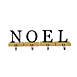 Northlight 4 Piece Metal and Wood NOEL Christmas Stocking Holder Set, Front