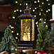 Northlight 11" Christmas LED Light Snowman Family Lantern Snow Globe, alternative image