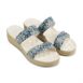 Joybees Women's Cute Print Platform Slip On Sandals, alternative image