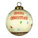 Inner Beauty Holiday Lights Penguin Christmas Glass Ball Ornament, Back