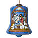Inner Beauty Little Lord Jesus Christmas Glass Bell Ornament, Front