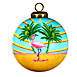 Inner Beauty Florida Glass Ball Ornament, Back