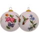 Inner Beauty Botanical Garden Glass Ball Ornament, Front