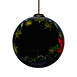 Inner Beauty Holiday Wonders Cardinal Bird Glass Ball Ornament, Back