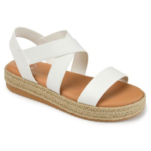 Joybees Cute Women's Wedge Sandals, Size: 10, White