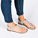 Journee Collection Women's Genevive Tru Comfort Foam Braided T Strap Sandals, alternative image