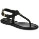 Journee Collection Women's Genevive Tru Comfort Foam Braided T Strap Sandals, Front