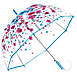 ShedRain Auto Open Print Bubble Stick Umbrella, Front