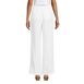 Women's High Rise Wide Leg Linen Pleated Pants, Back