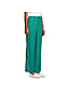 Pantalon Large à Pinces en Lin Taille Haute, Femme Stature Standard image number 2