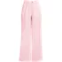 Women's High Rise Wide Leg Linen Pleated Pants, Front