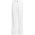 Women's Plus Size High Rise Wide Leg Linen Pleated Pants, Front
