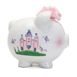 Child to Cherish Ceramic Hand Painted Princess Castle Piggy Bank, alternative image