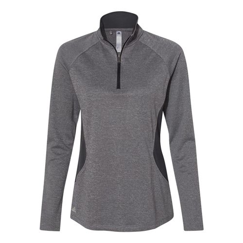 adidas Women's Regular Custom Lightweight Quarter Zip Pullover Shirt