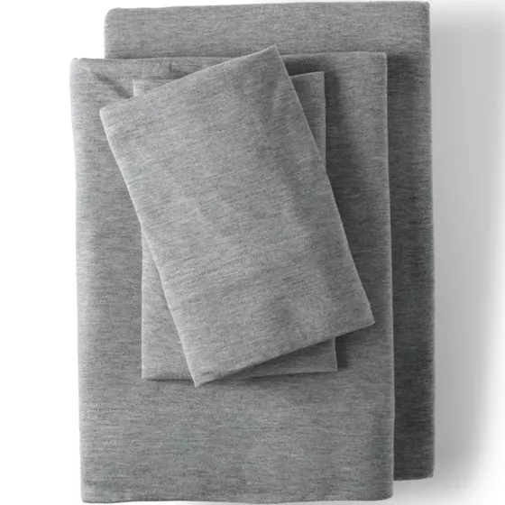 Lightweight Stretch Modal Jersey Heathered Bed Sheet Set - primary