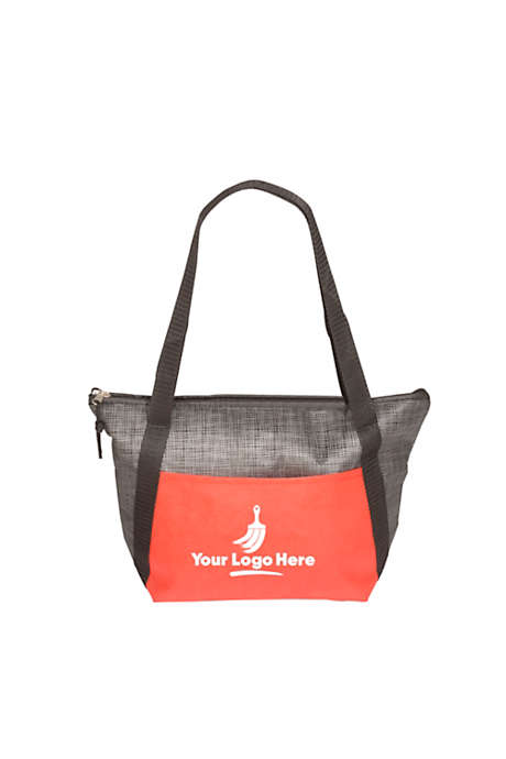 Tonal Custom Logo Non Woven Insulated Cooler Tote Bag