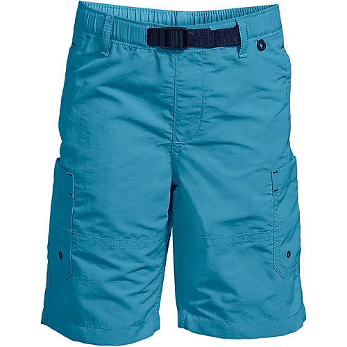 Boys Cargo Shorts With Adjustable Waist | Lands' End