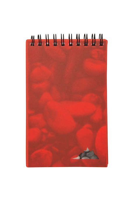 3 1/2 inch x 5 inch Custom Logo Stone Paper Jotter Notebook