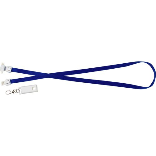 3 in 1 USB Charging Cable Custom Logo Lanyard