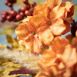 Sullivans 24 inch Artificial Fall Hydrangea and Leaf Wreath, alternative image