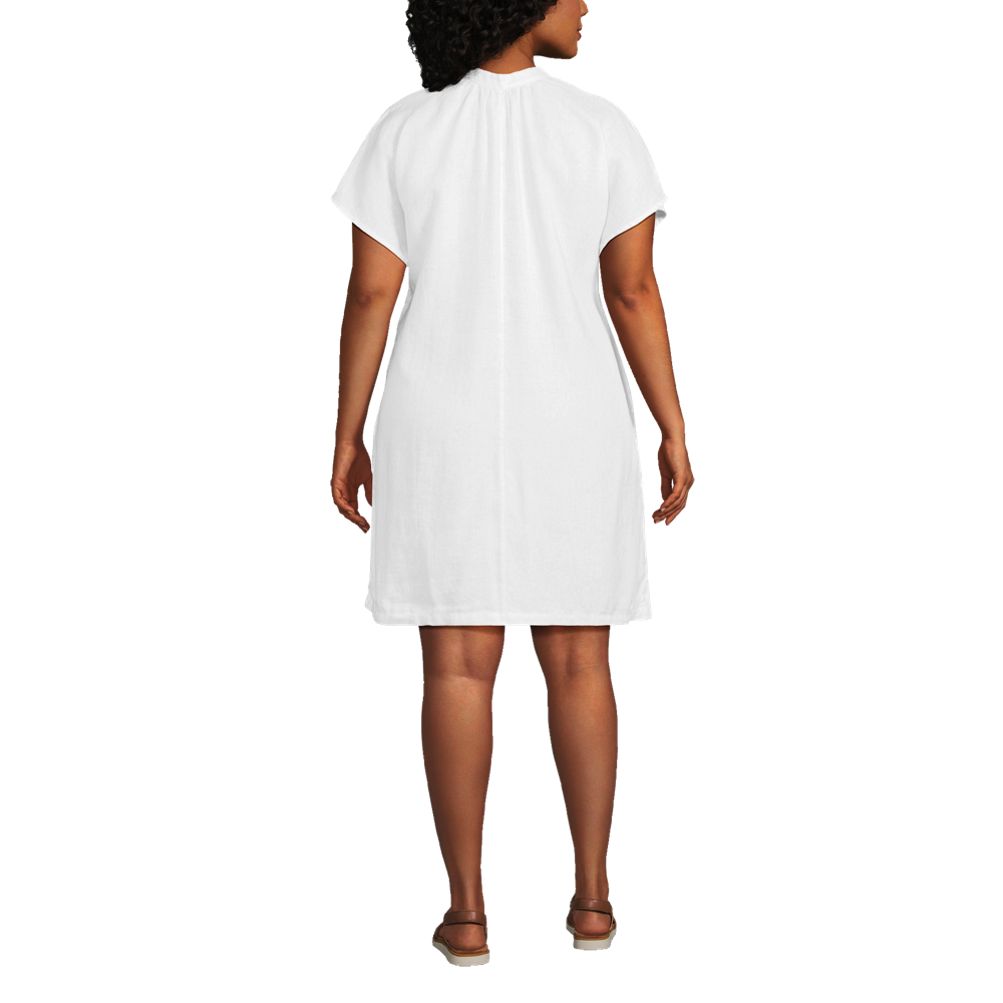 White tee shirt dress plus size sales