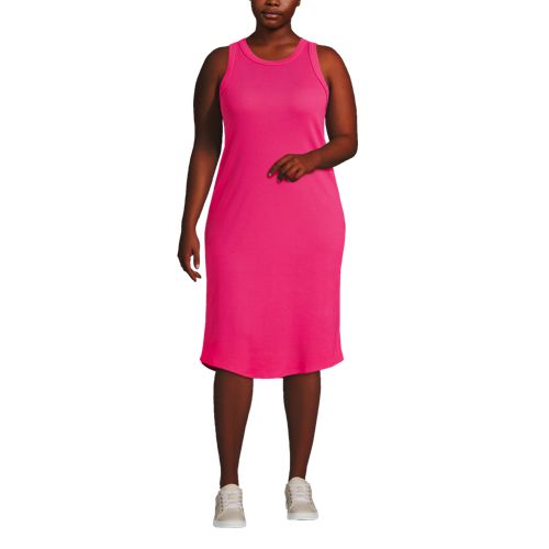 Tank Style Midi Dress Lands' End
