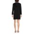 Women's Cotton Jersey Long Sleeve Hooded Swim Cover-up Dress, Back