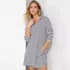 Women's Cotton Jersey Long Sleeve Hooded Swim Cover-up Dress, alternative image