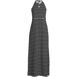 Women's Plus Size Keyhole High Halter Neck Maxi Dress, Front