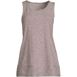 Women's Plus Size Slub Jersey Swing Tunic Tank, Front