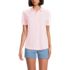 Women's Knit Eyelet Button Down Tunic, Front