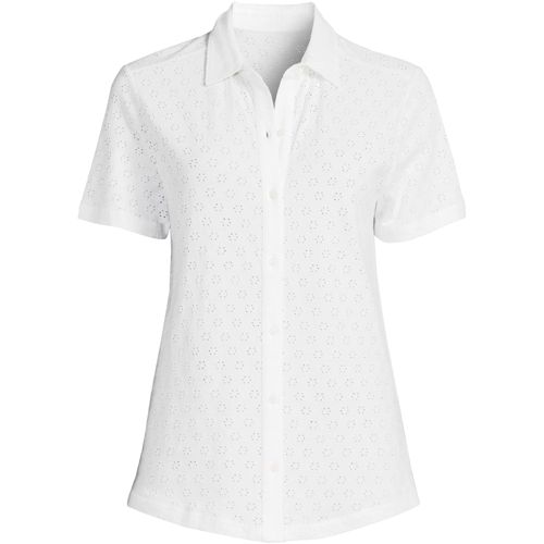 Chemise à col en broderie anglaise - Ready to Wear de luxe, Femme 1AB7DH