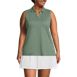 Women's Plus Size Performance Pique Polo, Front