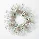 Sullivans 24" Artificial Eucalyptus and Pinecone Christmas Wreath, Front