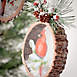 Sullivans Cardinal Christmas Glass Disc Ornaments - Set of 2, alternative image