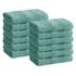 Cannon Shear Bliss Quick Dry Cotton 12 Piece Washcloth Set, Front