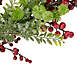 Northlight 5' Artificial Frosted Red Berry and Pine Christmas Garland, alternative image