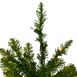 Northlight 7.5 foot Pre-lit Clear Lights Artificial Hazelton Spruce Pencil Christmas Tree, alternative image