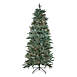 Northlight 10 foot Pre-lit Clear Lights Artificial Slim Washington Fraser Fir Christmas Tree, Front