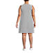 Women's Plus Size Cotton Slub Tank Dress, Back